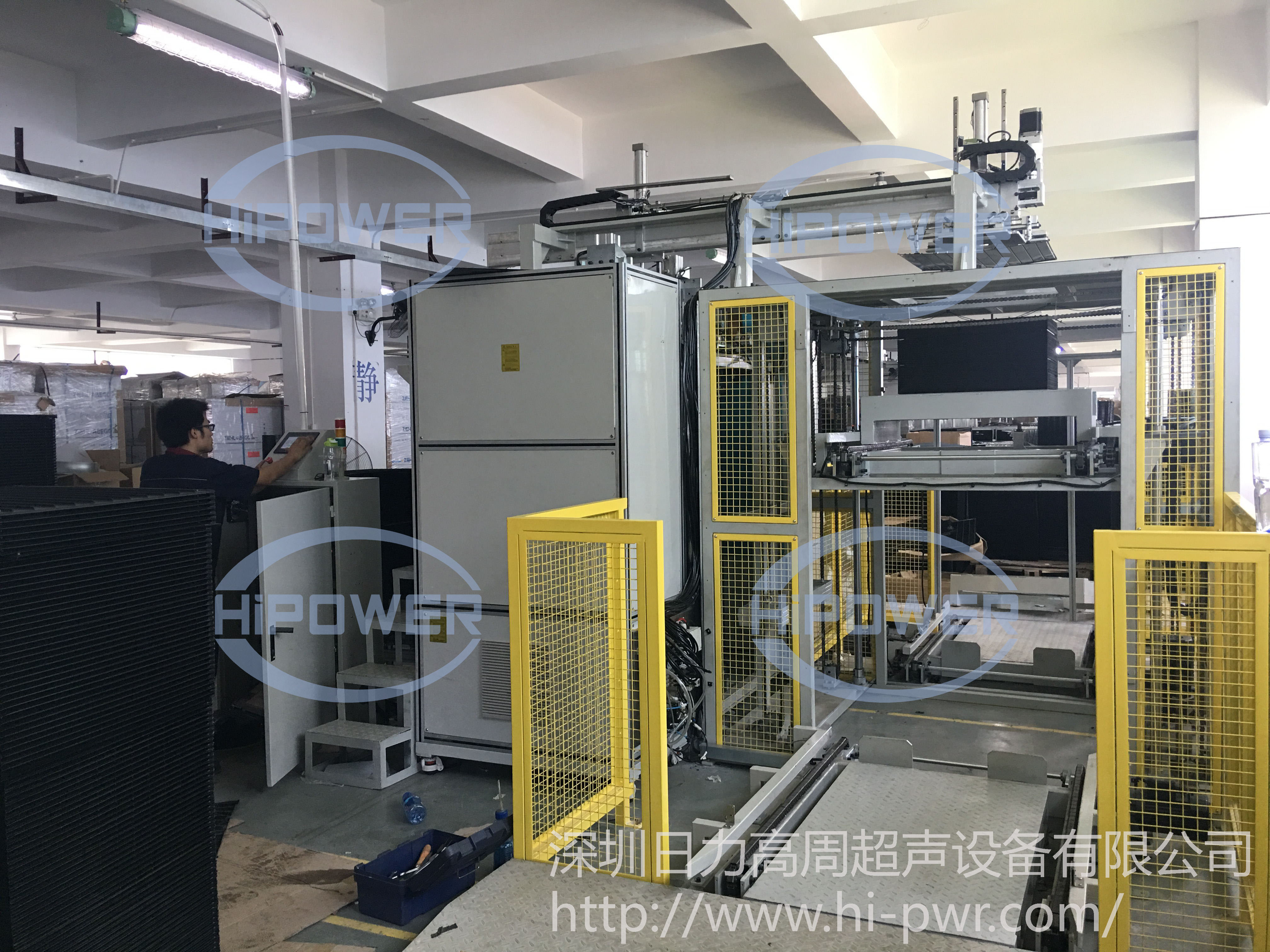 全自動(dòng)高周波高頻板式換熱器焊接機